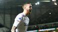 Leeds United’s Pontus Jansson leads Malmö chants ahead of Chelsea tie