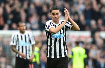 Newcastle fans delighted with Miguel Almiron’s man of the match performance