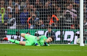 Kepa Arrizabalaga caps off dramatic Carabao Cup final with cheeky wink to camera