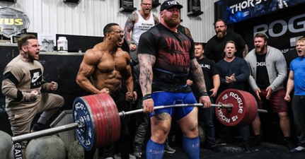 Watch as The Mountain from Game of Thrones deadlifts over 1000 pounds