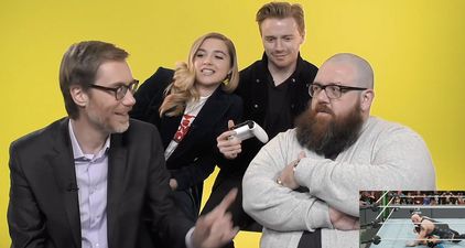 Nick Frost and Stephen Merchant do battle on WWE video games