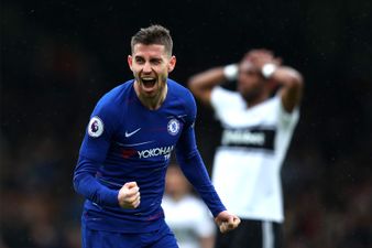 Jorginho effortlessly passes ball into the Fulham net to restore Chelsea’s lead