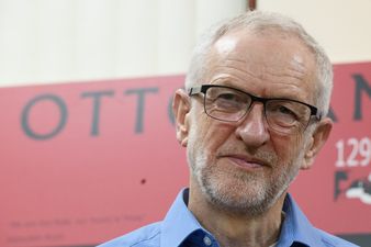 Jeremy Corbyn reportedly attacked with an egg during visit to north London mosque