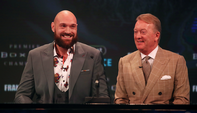 Frank Warren thinks he would beat Eddie Hearn in a fight despite height, weight and age disadvantage