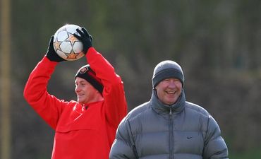 Sir Alex Ferguson’s trip to the Manchester United dressing room after PSG win was a big milestone