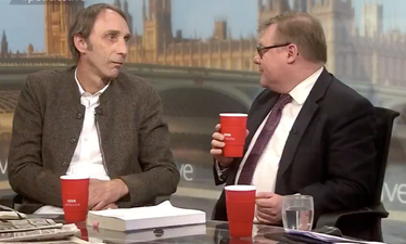 Heated Brexit row leads to terrifying stare-down between Will Self and Mark Francois