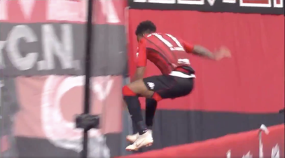 Anderson Lopes scores four, plummets into abyss during goal celebration