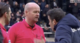 Marco Silva confronts Lee Mason and officials after Everton lose at Newcastle