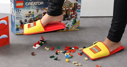 Anti-LEGO slippers are here to save your feet from further torture