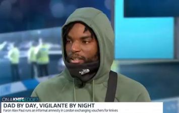 Knife crime vigilante raises laughter after walking out live on Good Morning Britain