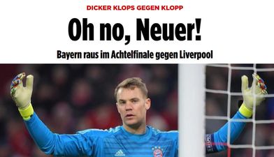 German press slam Neuer and ‘second rate’ Bayern Munich after Liverpool shock