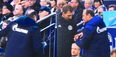 Schalke manager hands fourth official some sweets to apologise for shouting at him