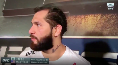 Jorge Masvidal and Leon Edwards in backstage scrap at UFC London