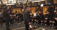 Conor McGregor gives pre-match speech to Boston Bruins