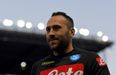 David Ospina collapses after head injury during Napoli game