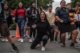 New Zealand schoolchildren perform impromptu haka in memory of friends murdered in Christchurch terror attack