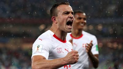 Xherdan Shaqiri withdraws from Switzerland squad with ‘pubic inflammation’