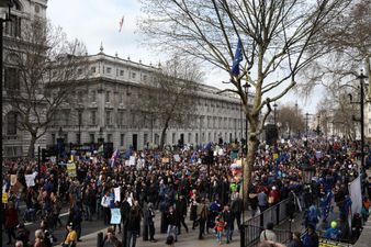 ‘One million protesters’ march through London to demand People’s Vote