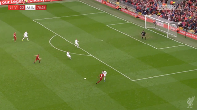 Steven Gerrard rolls back the years with wonderful solo goal in front of the Kop