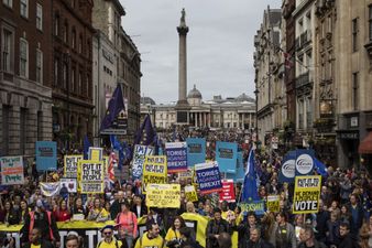 Estimated one million rally for People’s Vote in largest protest since Iraq War