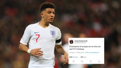 Jadon Sancho denies old Twitter account was his after tweets resurfaced