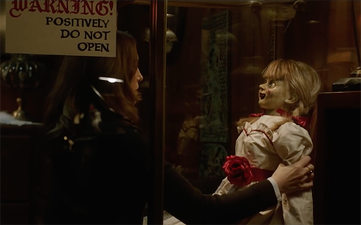 The trailer for the new Annabelle film is basically The Avengers of The Conjuring movies