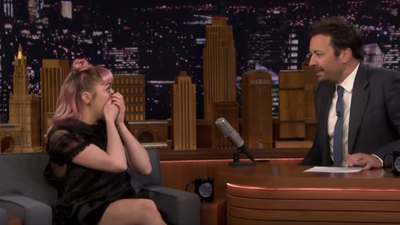 Maisie Williams drops major Game of Thrones ‘spoiler’ on the Tonight Show