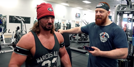 WWE: Sheamus and AJ Styles try out Blood Flow Restriction (BFR) training