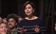 Emilia Clarke appeared during Kit Harington’s SNL monologue with some awkward, sexy chat