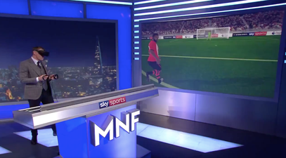 Jamie Carragher becomes Mo Salah to recreate one of the goals of the season