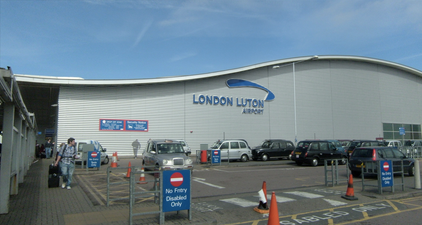 Four men detained on terrorism charges at Luton airport