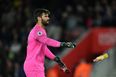 Alisson has equalled David de Gea’s best ever season with four games to spare