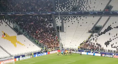 Ajax fans celebrate in Juventus’ Stadium after historic Champions League comeback