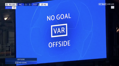 Tottenham survive two dramatic VAR decisions to beat Manchester City