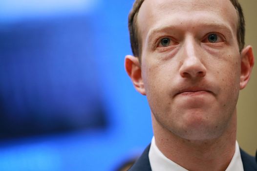 Facebook's CEO Mark Zuckerberg testifies at a Congressional Hearing.