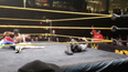 WWE referee breaks his leg during match but still manages to count the pin