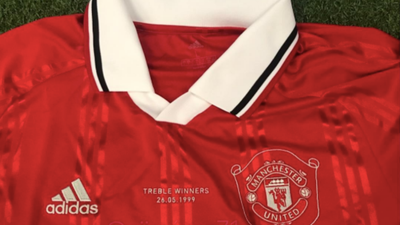 Photos have leaked of a Manchester United retro jersey harking back to 1999