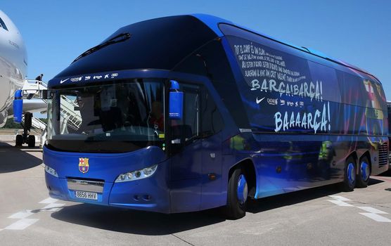 Barcelona team bus stolen in Liverpool rumours squashed by coppers