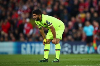 Luis Suarez’s own shithousery effectively cost Barcelona the tie