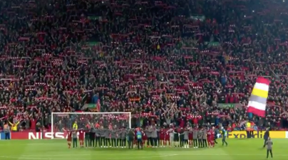 WATCH: Spine-tingling rendition of You’ll Never Walk Alone after Liverpool’s miraculous comeback against Barclona