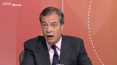 Question Time audience member bests Nigel Farage on Brexit trade deal