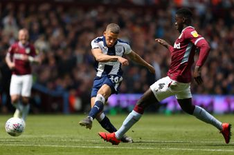 Dwight Gayle opens scoring with daisy cutter after Aston Villa mistake in playoff semi-final