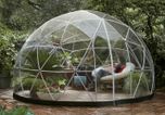 You can now buy a glass igloo to add some swag to your garden this summer