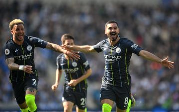 Manchester City beat Brighton 4-1 to be crowned Premier League champions