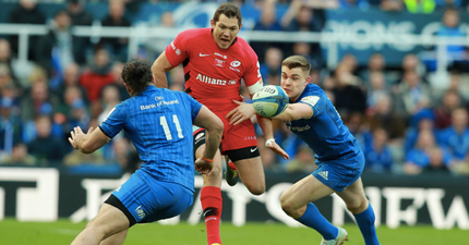 Rugby player wins European cup on Saturday, still on the beers in full kit on Sunday