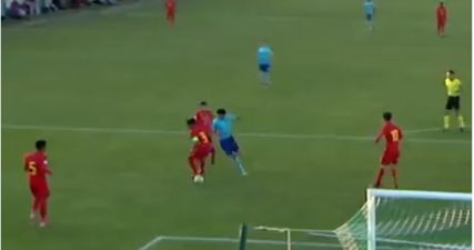 Liverpool youth defender Ki-Jana Hoever scores cracker on international duty