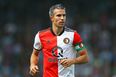 Robin van Persie given disgusting Arsenal/Man Utd crossover shirt after retiring