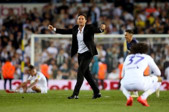 Frank Lampard belts out ‘Stop crying Frank Lampard’ after win against Leeds