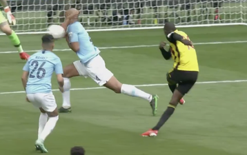 Watford denied penalty as ball hits Vincent Kompany’s arm