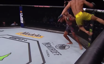 Michel Pereira goes full Mortal Kombat for KO of the night bonus at UFC Rochester